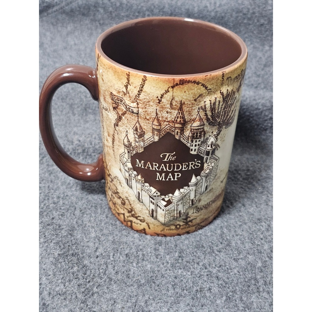 Warner Bros Studio Tour London Harry Potter Marauders Map Embossed Coffee Mug